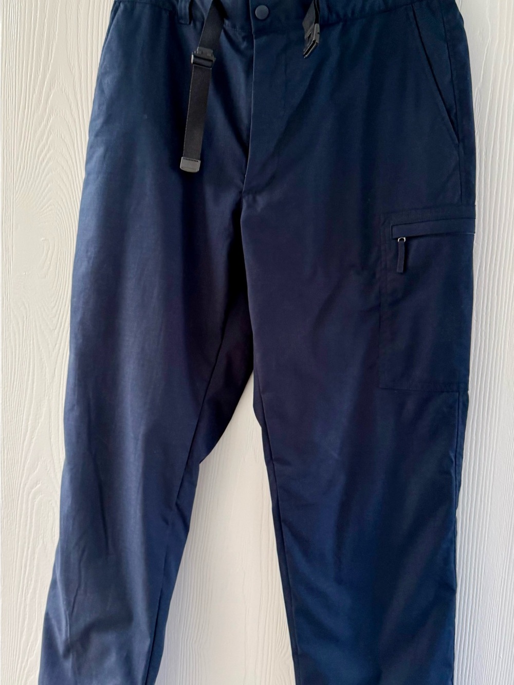 Uniqlo Heattech Warm fleece lined Navy Cargo pants size small